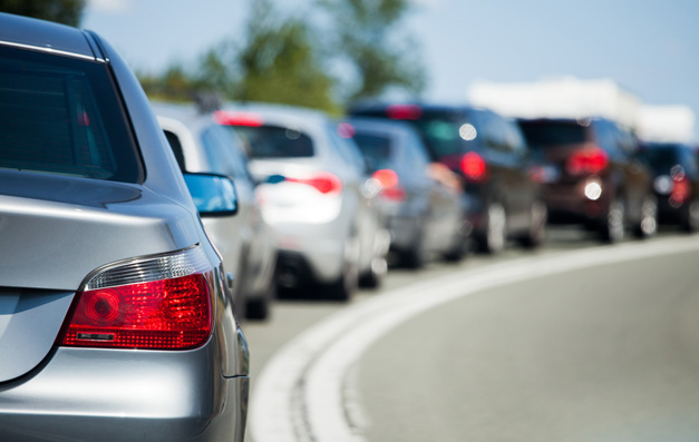 A row of cars